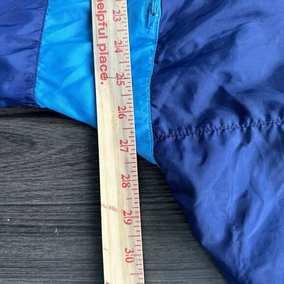 Nike Windbreaker Adult Men’s XL Navy Royal Blue Vented Pullover 1/2 Zip Vintage - Picture 6 of 8